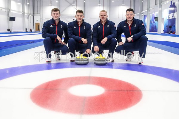 Bruce Mouat, Grant Hardie, Bobby Lammie & Hammy McMillan Great Britain Curling 2021