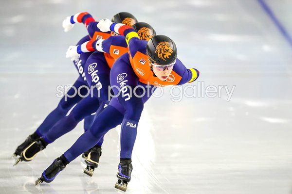 Antoinette de Jong Netherlands Team Pursuit European Speed Skating 2020