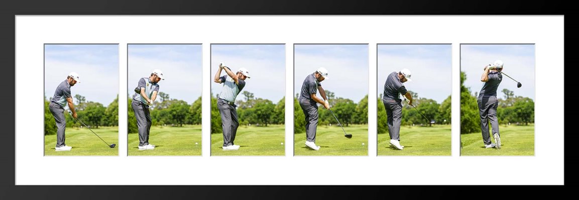 Louis Oosthuizen South Africa 6 Stage Swing Sequence Collage
