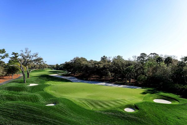 Par 4 14th Hole TPC Sawgrass Ponte Vedra Florida 2022