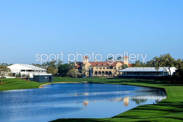 Par 4 18th Hole & Clubhouse TPC Sawgrass Ponte Vedra Florida 2022