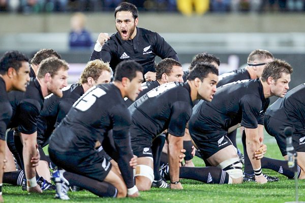 Piri Weepu leads All Blacks' Haka v South Africa 2010