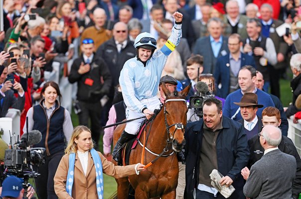 Rachael Blackmore wins successive Champion Hurdles Cheltenham 2022 