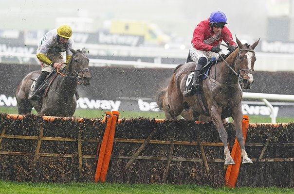 Paul Townend riding Sir Gerhard win Novices Hurdle Cheltenham Festival 2022 