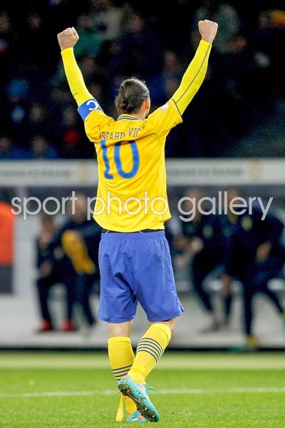 Zlatan Ibrahimovic Sweden celebration