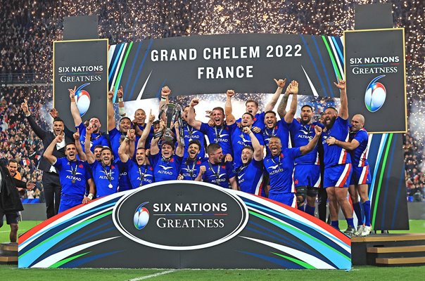 France Grand Slam Winners Paris Six Nations 2022