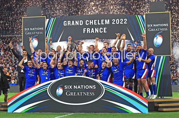 France Grand Slam Winners Paris Six Nations 2022