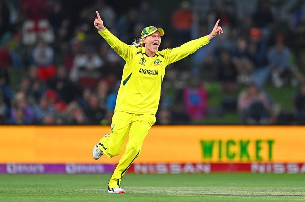 Australia captain Meg Lanning celebrates Cricket World Cup Win 2022