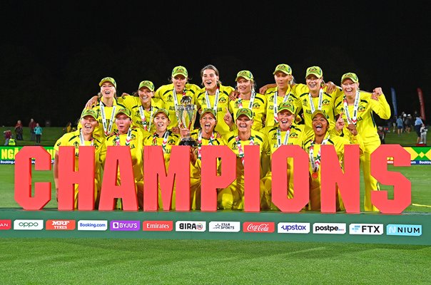 Australia Women's Cricket World Champions Christchurch 2022