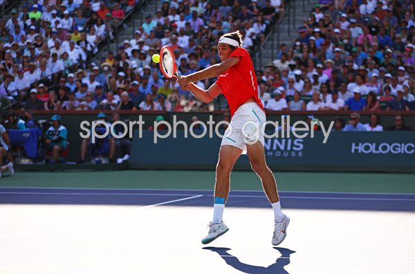 Taylor Fritz USA v Rafael Nadal Indian Wells Final 2022