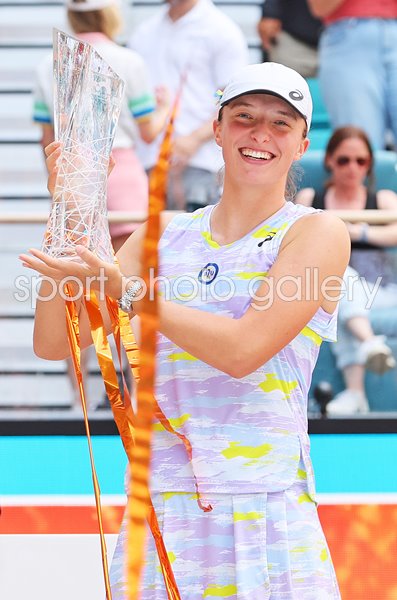 Iga Swiatek Poland Miami Open Champion 2022