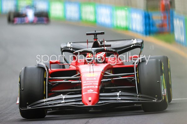 Charles Leclerc Ferrari F1 Australian Grand Prix Melbourne Practice 2022