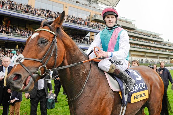 Frankel wins Champions Stakes Ascot 2012