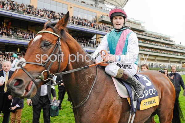 Frankel wins Champions Stakes Ascot 2012