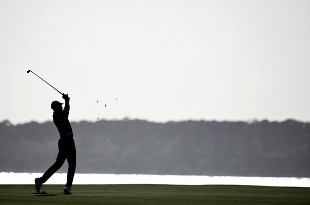 Jordan Spieth USA Silhouette Harbour Town RBC Heritage 2022