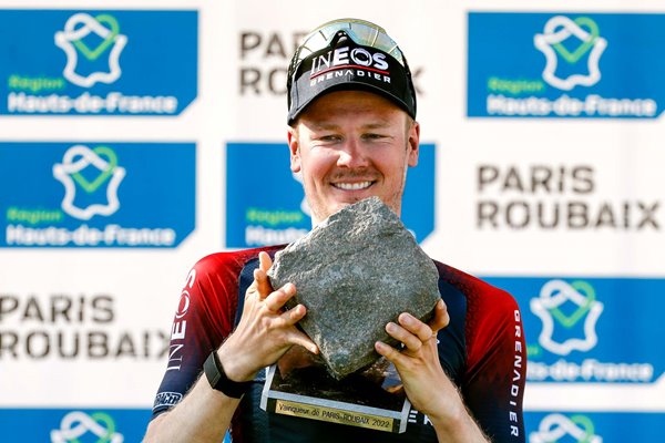 Dylan Van Baarle Netherlands Paris-Roubaix Winner 2022  