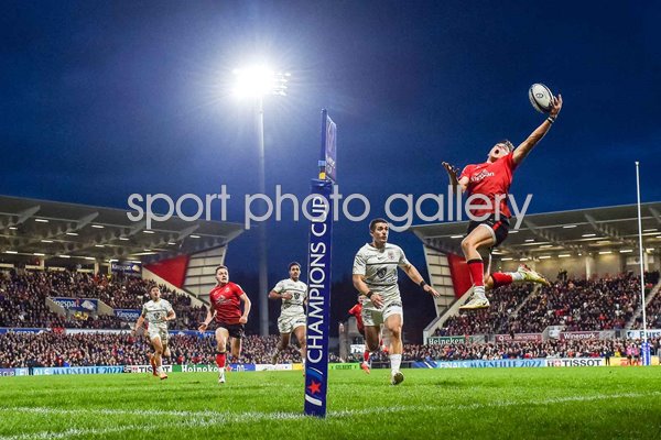 Ethan McIlroy Ulster Wonder Catch v Toulouse Last 16 Champions Cup 2022