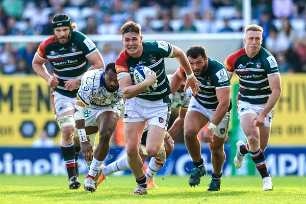 Freddie Steward Leicester Tigers v Clermont Last 16 Champions Cup 2022