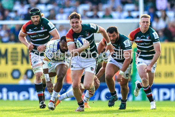 Freddie Steward Leicester Tigers v Clermont Last 16 Champions Cup 2022