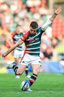 George Ford Leicester Tigers v Clermont Auvergne Last 16 Champions Cup 2022