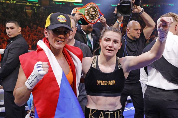 Katie Taylor v Amanda Serrano World Title Fight Madison Square Garden 2022