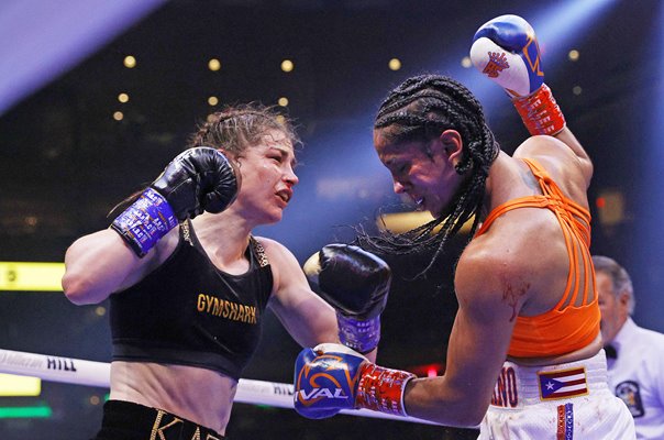 Katie Taylor beats Amanda Serrano Madison Square Garden 2022