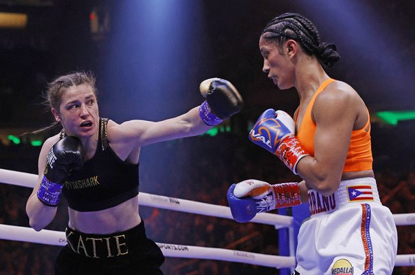 Katie Taylor wins v Amanda Serrano Madison Square Garden 2022