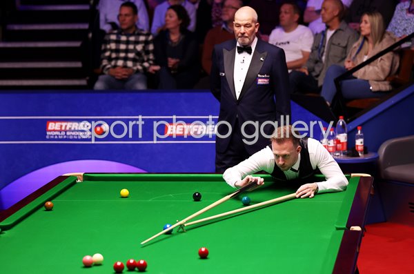 Judd Trump England Rest Shot World Snooker Crucible Sheffield 2022