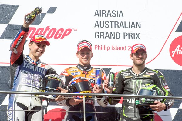 Moto GP Australia Podium 2012