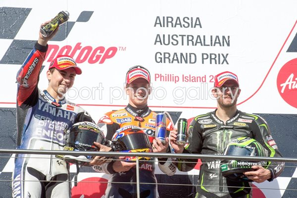 Moto GP Australia Podium 2012