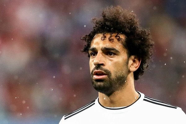 Mohamed Salah Egypt v Russia Group A World Cup 2018