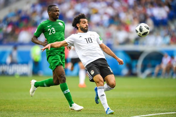 Mohamed Salah Egypt v Saudia Arabia World Cup Russia 2018