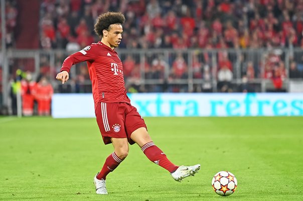 Leroy Sane Bayern Munich v Villarreal Quarter Final Champions League 2022