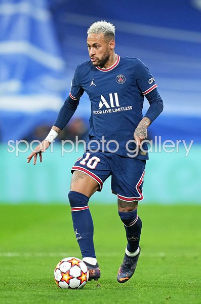 Kylian Mbappe Paris Saint-Germain v Real Madrid Champions League 2022