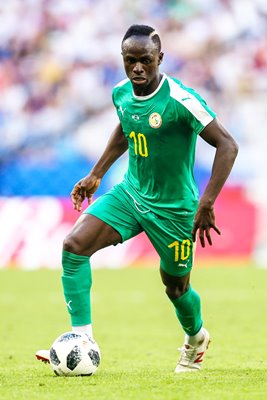 Sadio Mane Senegal v Colombia World Cup Samara 2018