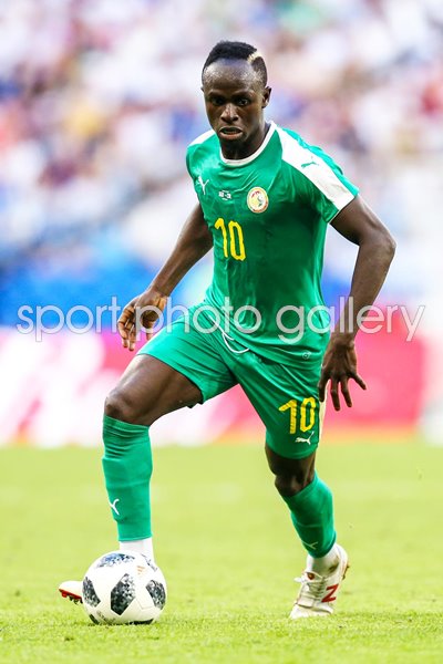 Sadio Mane Senegal v Colombia World Cup Samara 2018