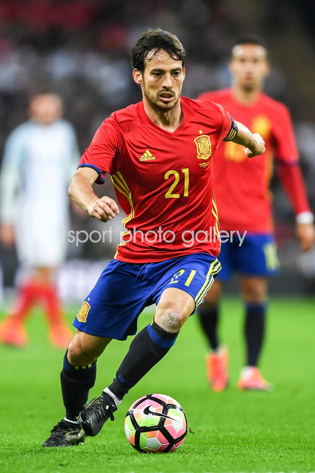 David Silva Spain v England International Friendly Wembley 2016 Images |  Football Posters