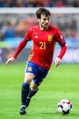 David Silva Spain v Israel World Cup Qualifier Gijon 2017