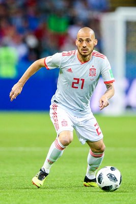 David Silva Spain v Iran World Cup Russia 2018