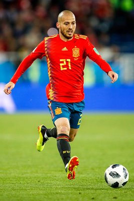 David Silva Spain v Morocco World Cup Kaliningrad 2018