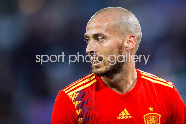 David Silva Spain v Morocco World Cup Russia 2018