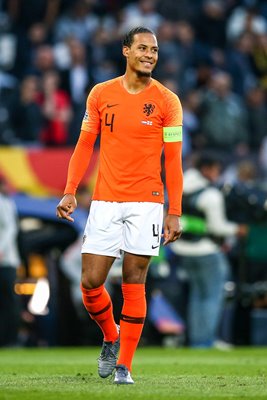 Virgil van Dijk Netherlands v England Nations League Semi-Final 2019