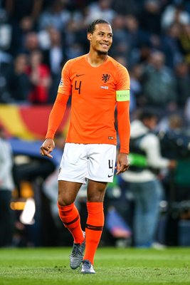 Virgil van Dijk Netherlands v England Nations League Semi-Final 2019
