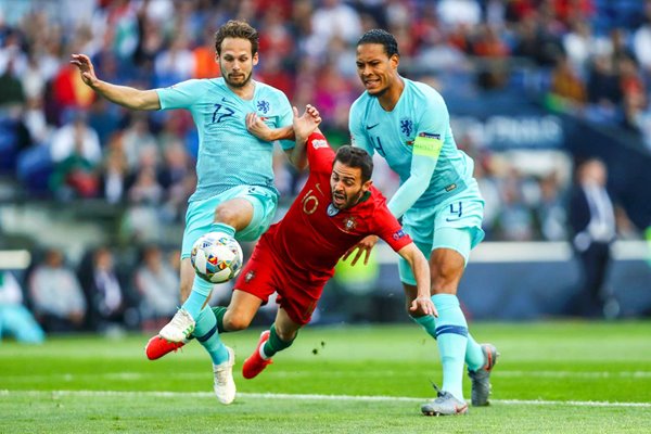 Bernardo Silva Portugal v Virgil van Dijk Netherlands Nations League Final 2019