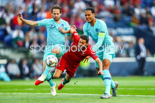 Bernardo Silva Portugal v Virgil van Dijk Netherlands Nations League Final 2019
