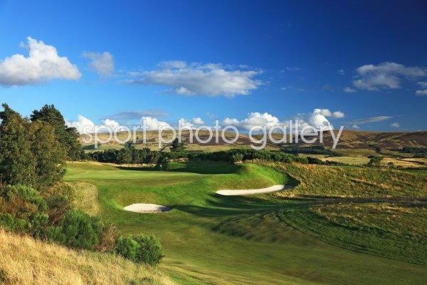 Par 4 9th Hole Kings Course Gleneagles Auchterarder, Scotland