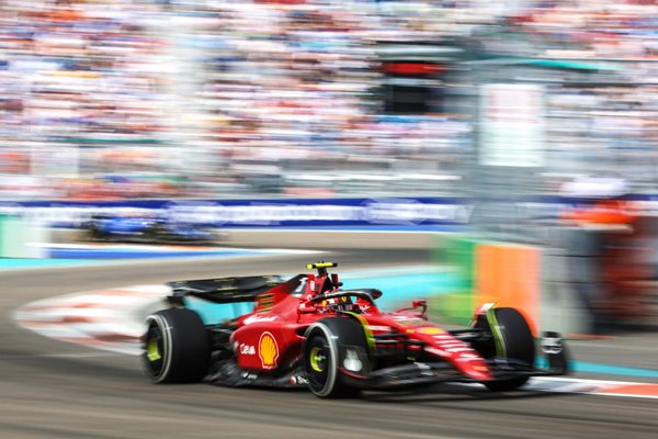 Carlos Sainz Spain Ferrari Miami Grand Prix 2022