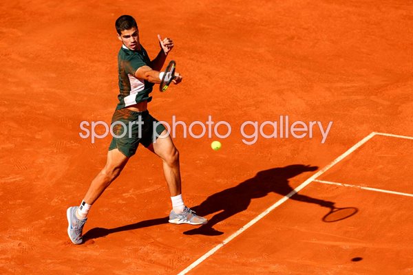 Carlos Alcaraz Spain Forehand power Miami Open Final 2022
