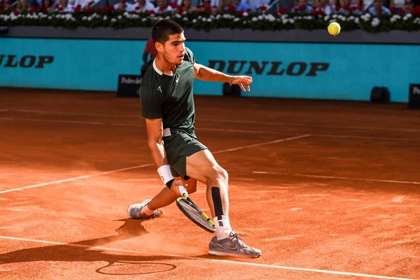 Carlos Alcaraz Spain in control Madrid Open 2022