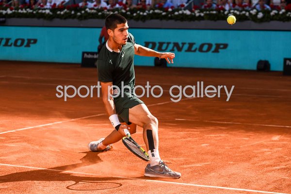 Carlos Alcaraz Spain in control Madrid Open 2022